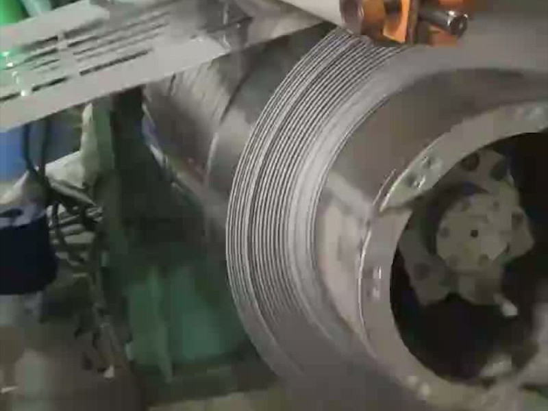 不锈钢卷板仓储展示