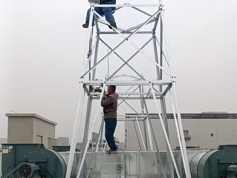 监控塔结构展示