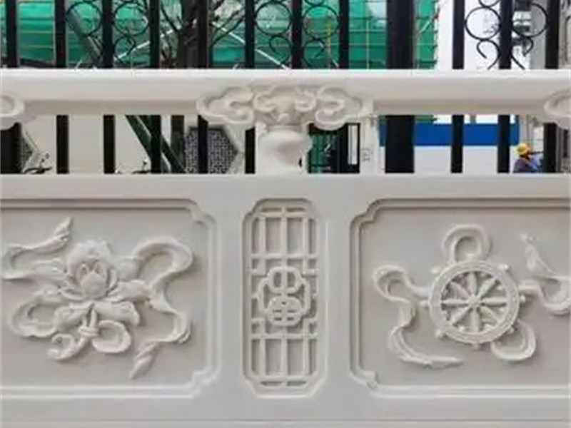 石材栏杆材质细节