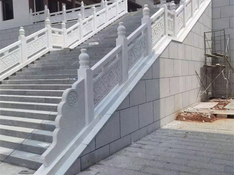 汉白玉栏杆展示
