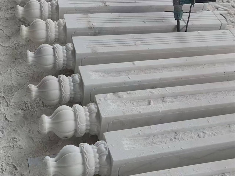 汉白玉栏杆展示