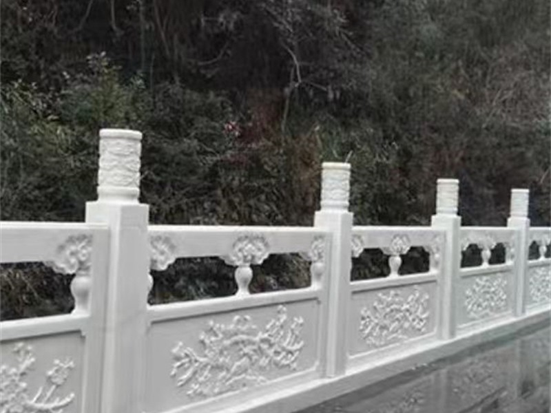 汉白玉栏杆展示