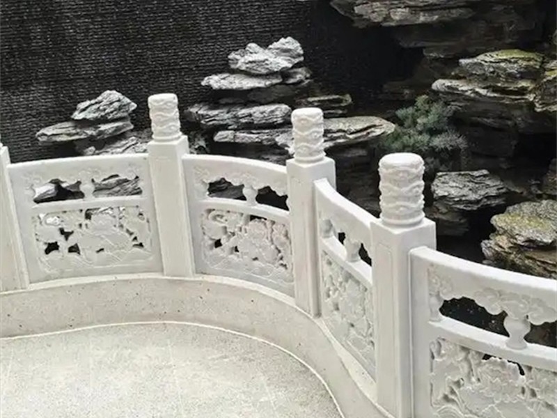 石雕栏杆细节展示