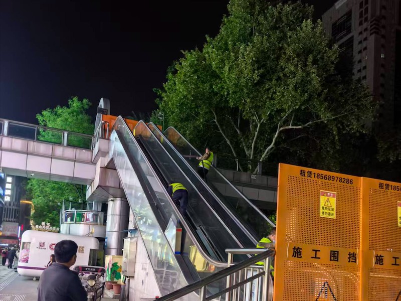 回收电梯部件展示