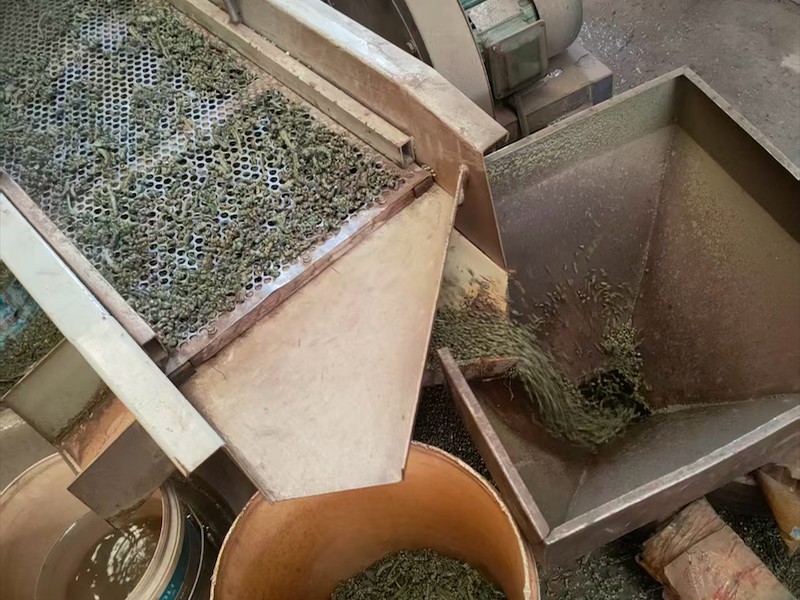 再生塑料颗粒样品