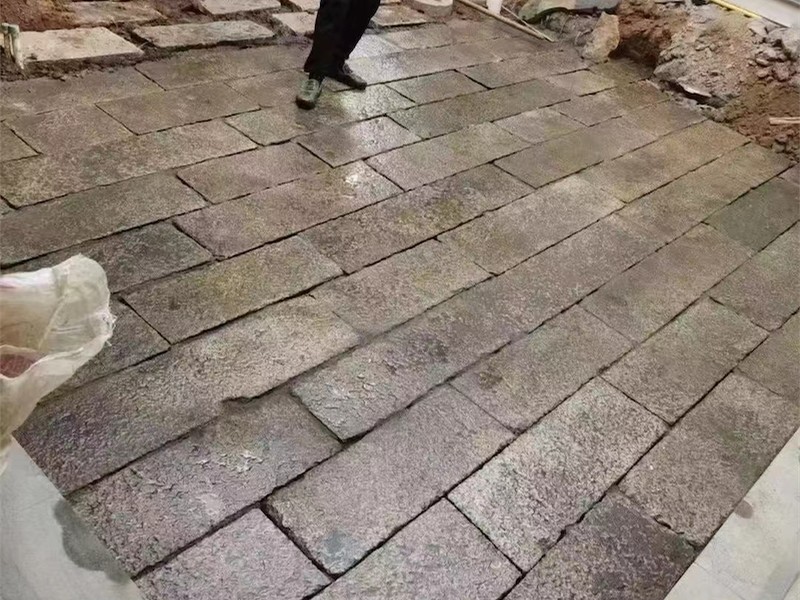 花岗岩地铺石应用场景