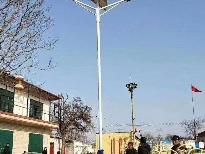 太阳能路灯安装实例