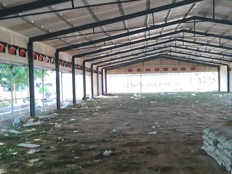 玻璃钢大棚结构展示