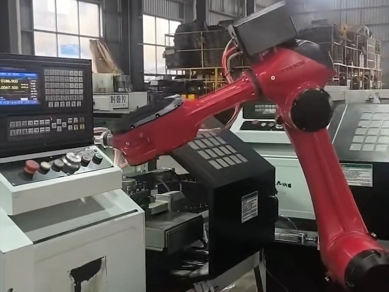 焊接机器人设备展示