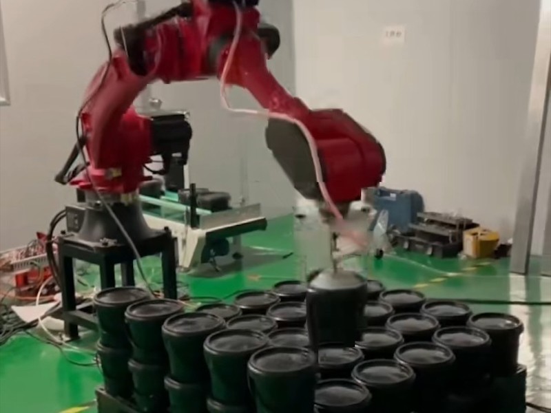 伯朗特机器人工作展示