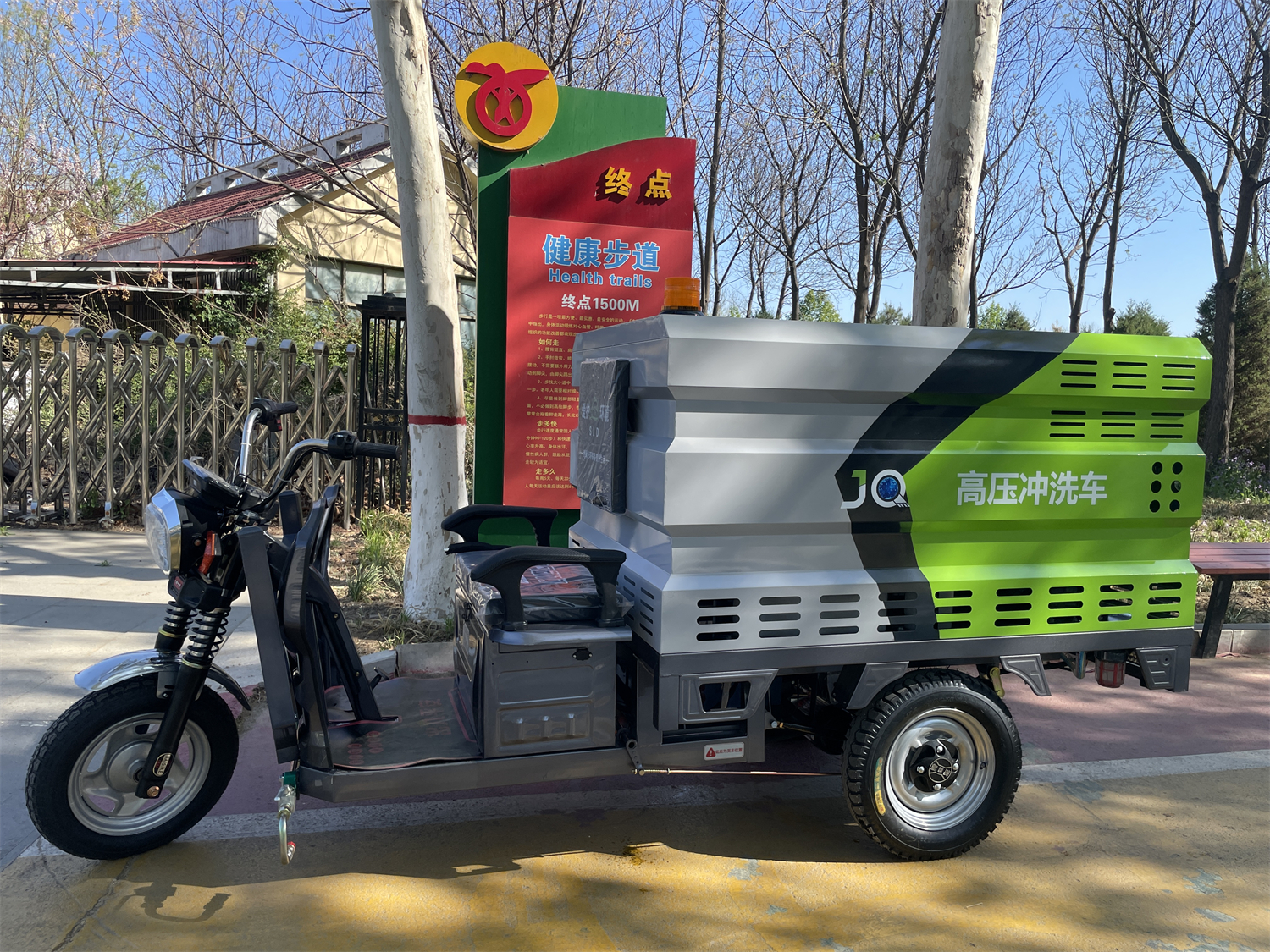 带卷盘高压冲洗车 北京市清洁作业更便捷