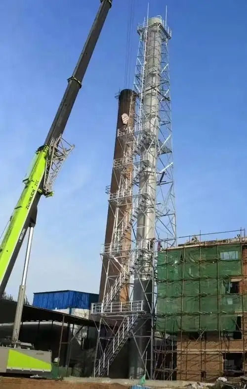 直径2米烟气排放塔在鹤岗市南山区环保工程中的解决方案