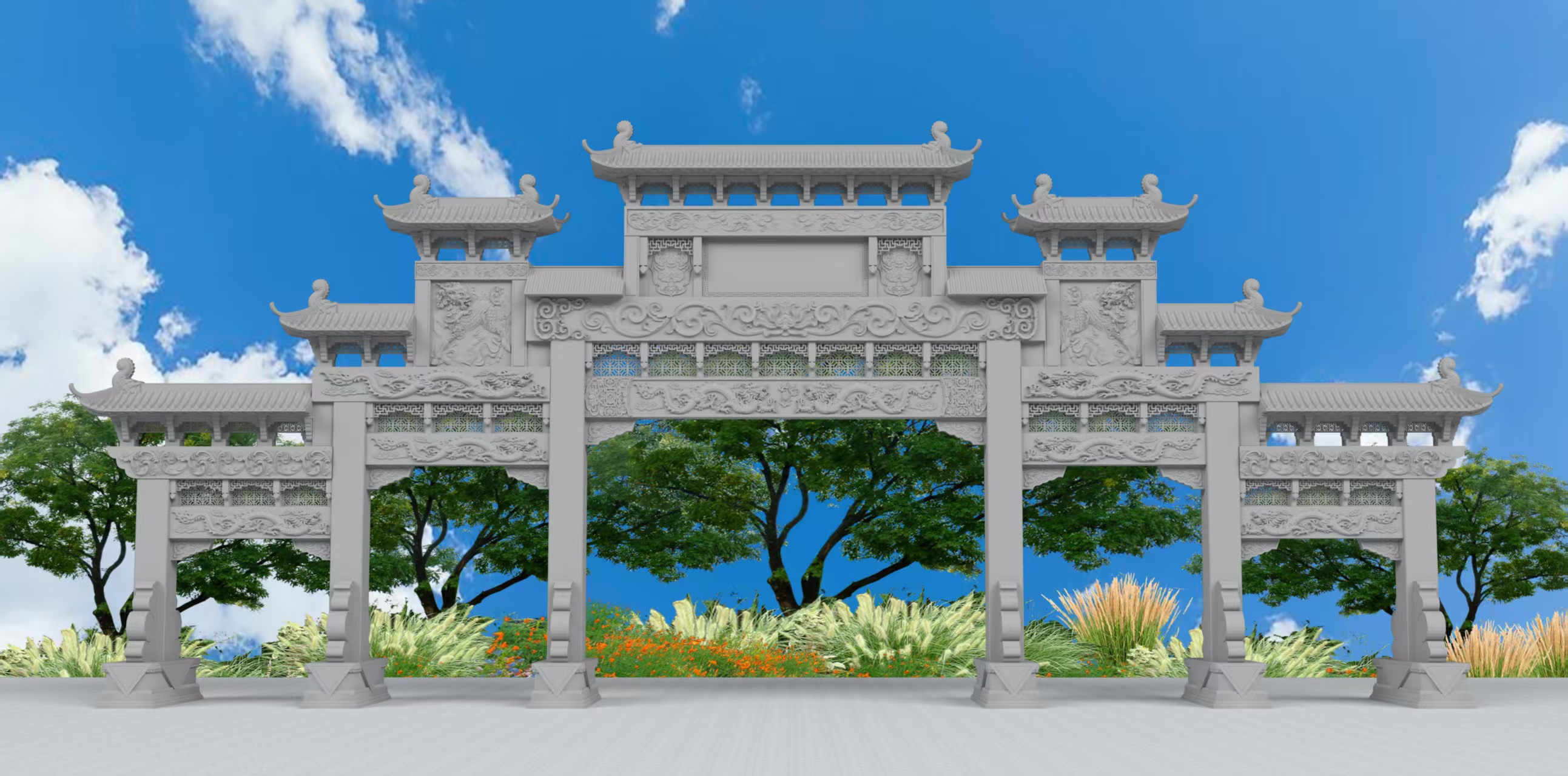 四平市双辽市石牌坊的历史演变，从古代到现代的传承