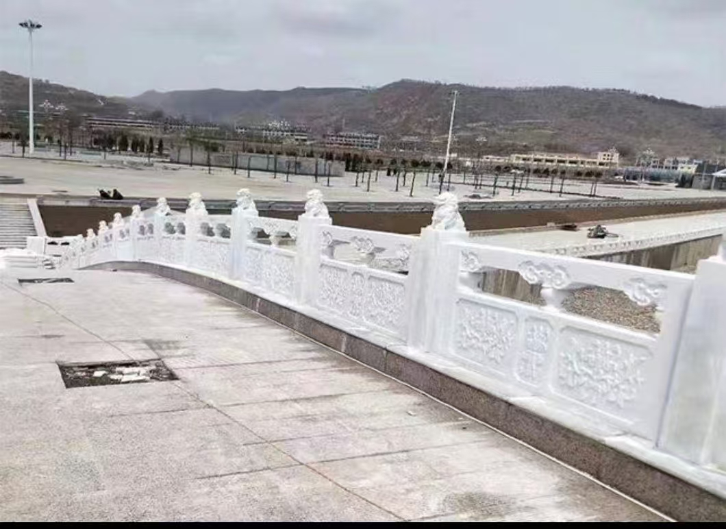 呼和浩特市赛罕区园林石栏杆批发，公园景区批量采购