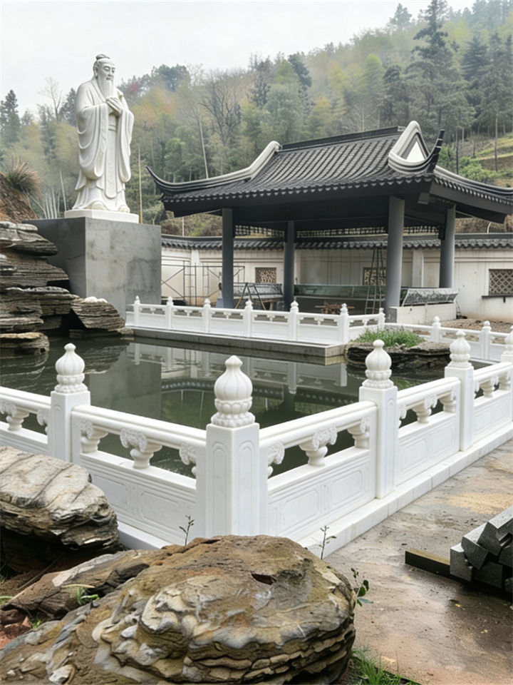 石雕栏板图案设计：三沙市南沙区文化元素的创意呈现