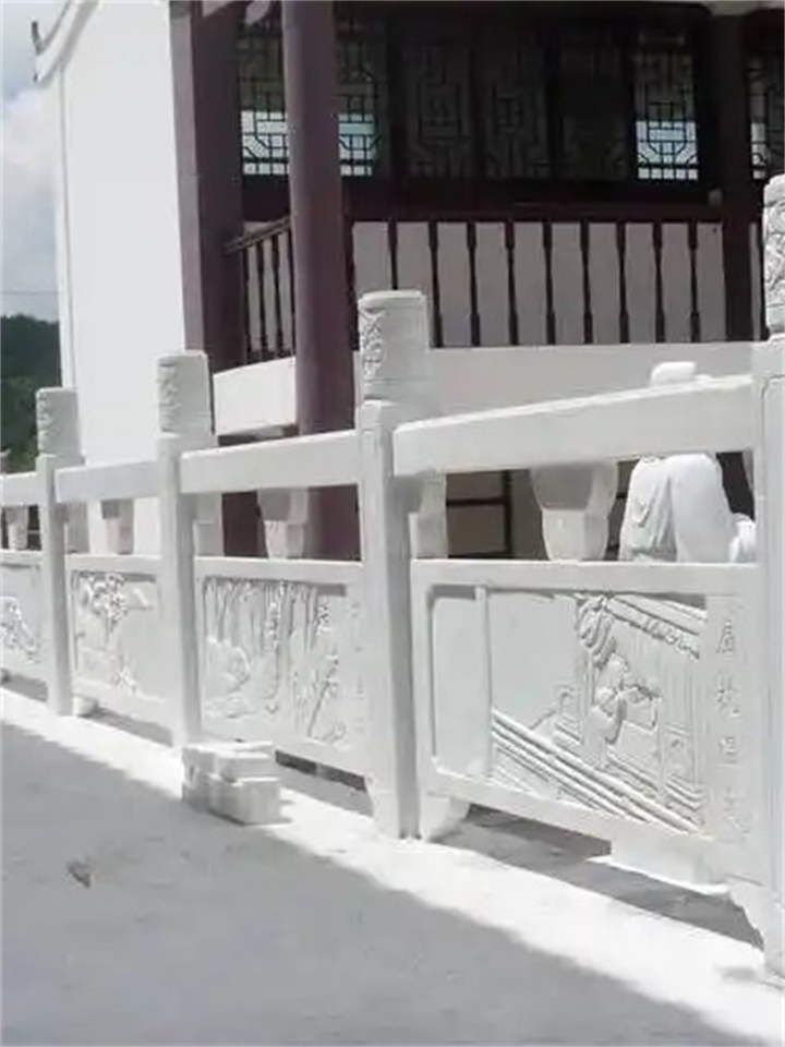 张家口市怀来县汉白玉栏杆厂家，专注高端石材栏杆