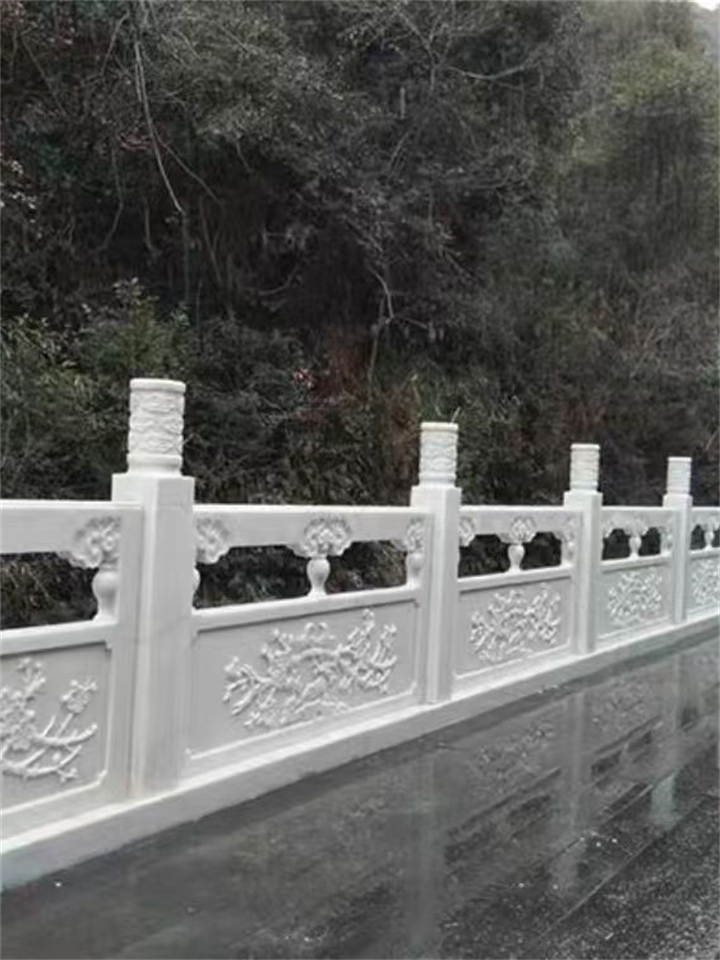 钦州市钦北区石材栏杆厂家哪家好？专业定制园林桥梁石栏杆