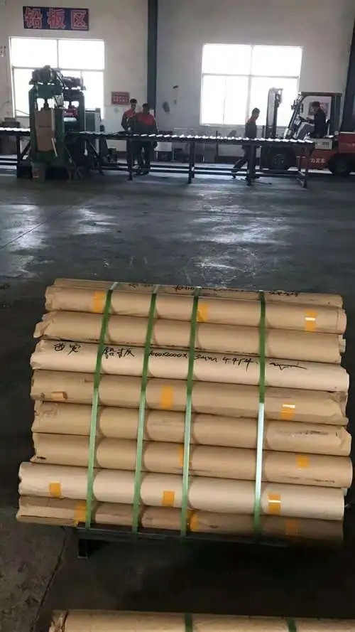 朔州市应县铅皮厂家 薄款铅皮现货 防辐射铅皮定制
